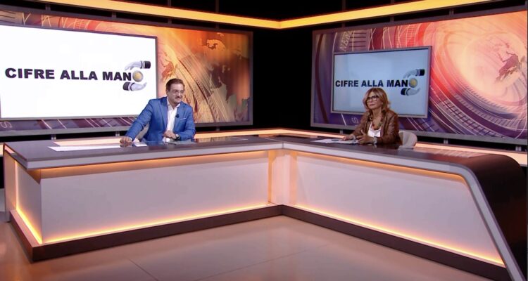 Il programma Cifre alla mano in studio