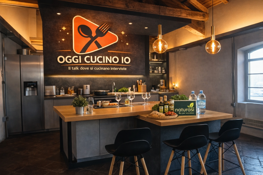 Concept dello studio di Oggi cucino io